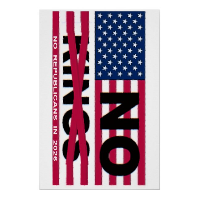 NO KINGS POSTER (Front)