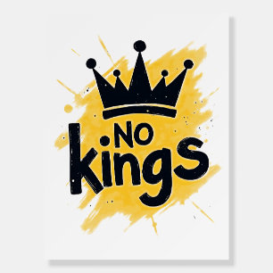 No Kings – Power to the People Design Foam Board