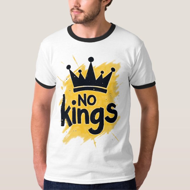 No Kings – Power to the People Design T-Shirt (Front)