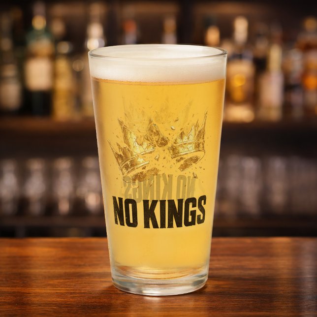 No Kings Protest Glass (Creator Uploaded)