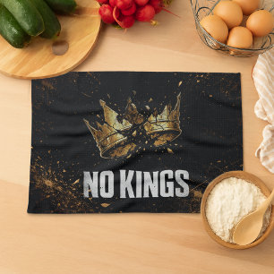 No Kings Protest Kitchen Towel