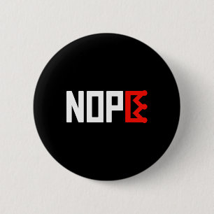 No Kings Protest Sign Horizontal  Button