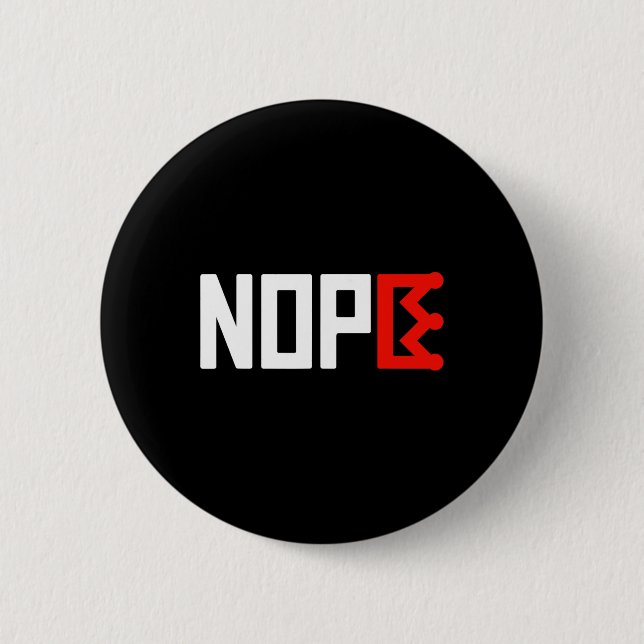 No Kings Protest Sign Horizontal  Button (Front)