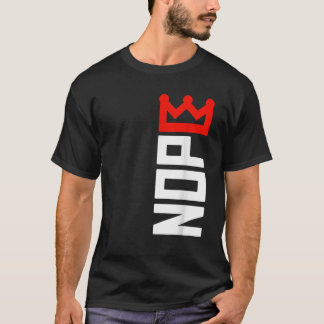 No Kings Protest Sign Vertical T-Shirt