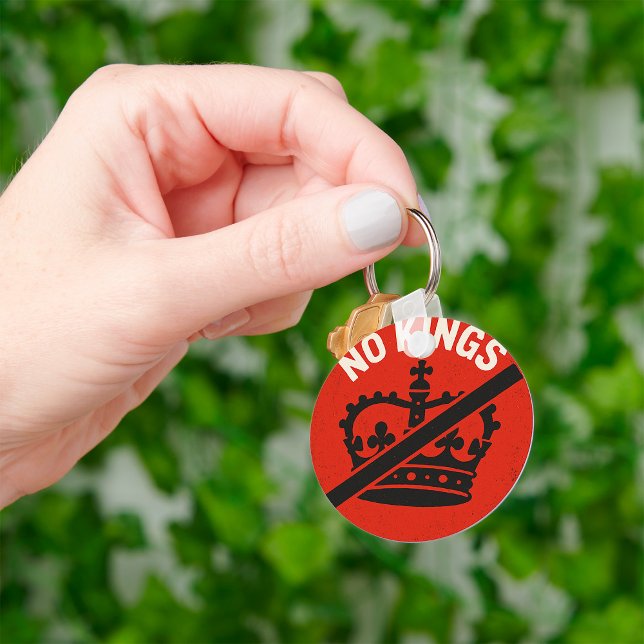 No Kings Protest Symbol Keychain (Creator Uploaded)