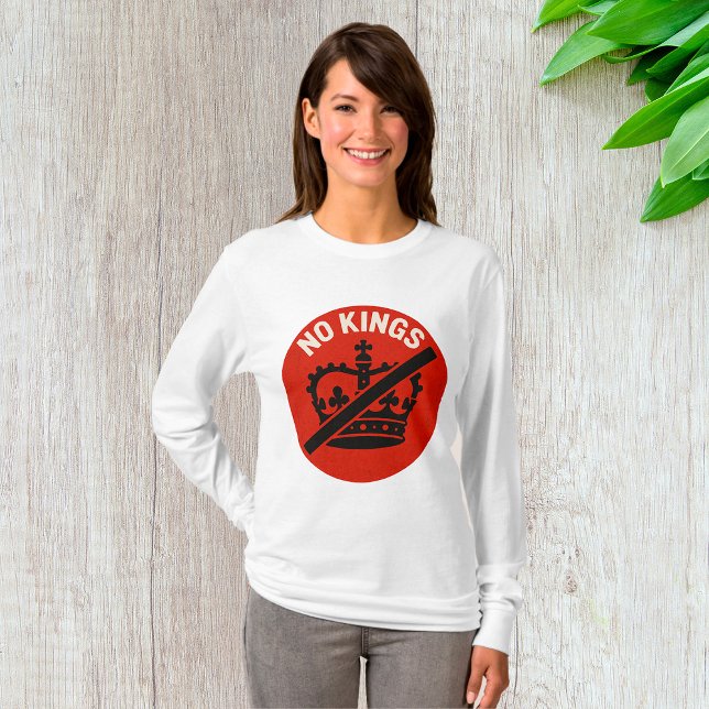 No Kings Protest Symbol T-Shirt (Creator Uploaded)