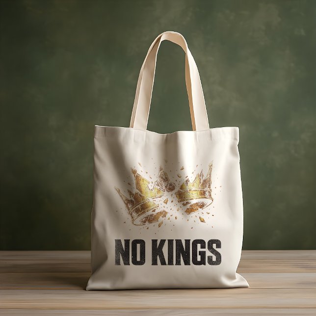 No Kings Protest Tote Bag (Creator Uploaded)