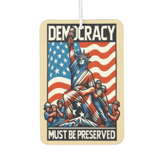 No Kings Save Democracy  Air Freshener