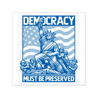 No Kings Save Democracy Self-inking Stamp
