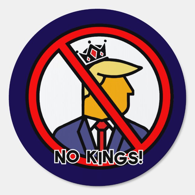 NO KINGS SIGN (Front)