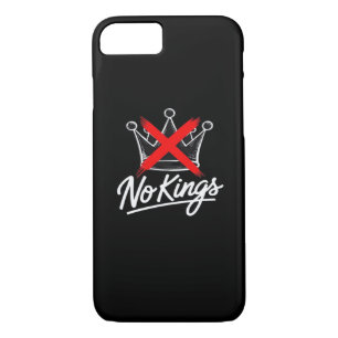 No Kings Simple Crown With Cross Artistic Design iPhone 8/7 Case