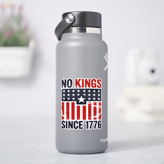 No Kings Since 1776 Patriotic 4th of July Sticker
