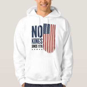 No Kings Since 1776 Patriotic Flag Shirt Design_1