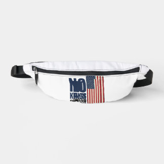 No Kings Since 1776 Patriotic Flag Shirt Design_1 Fanny Pack