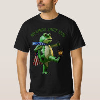 No Kings Since 1776 Portland Frog | Frog Kicking