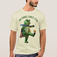 No Kings Since 1776 Portland Frog | Kicking Crown