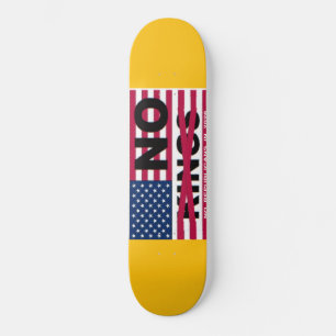 "NO kings" Skateboard