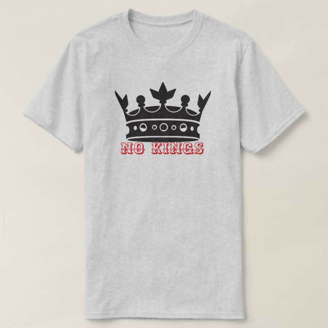 No Kings T-Shirt (Design Front)
