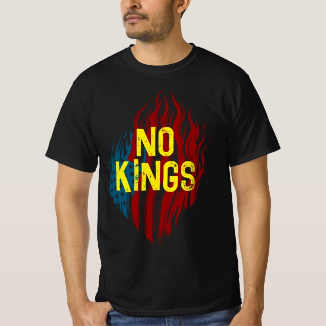 NO KINGS T-Shirt (Front)