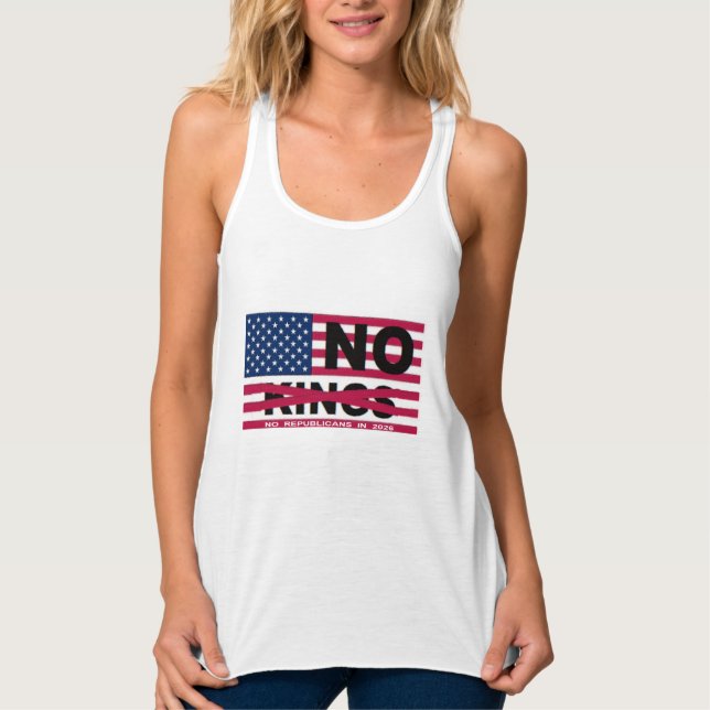 NO KINGS TANK TOP (Front)