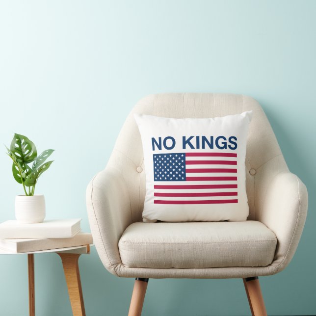 NO KINGS! THROW PILLOW (Chair)