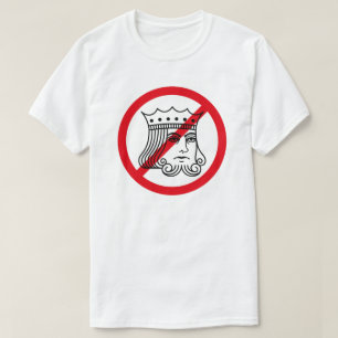 NO KINGS - Trump Protest - T-Shirt