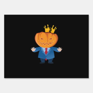 No Kings - Trumpkin Pumpkin Classic Sign