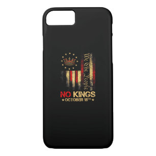 No Kings Vintage America Flag 1776 iPhone 8/7 Case