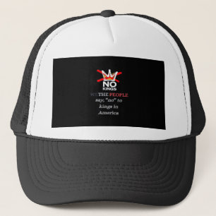 No Kings We the People Freedom Classic Style Trucker Hat