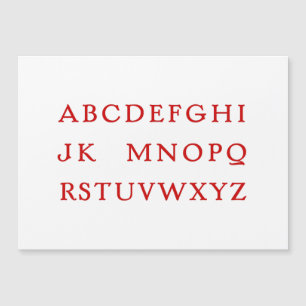 No L "Joke" Christmas Alphabet