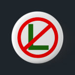 No - L Noel Christmas Button<br><div class="desc">Clever folks will know immediately that your button says "Noel"!</div>
