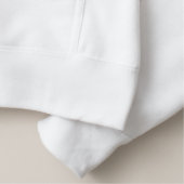 No L (Noel) Embroidered Embroidered Hoodie (Detail - Hem (in White))