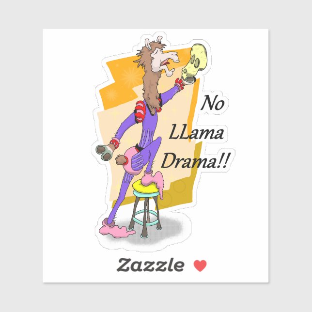No Lama Drama!! 2 Sticker (Sheet)
