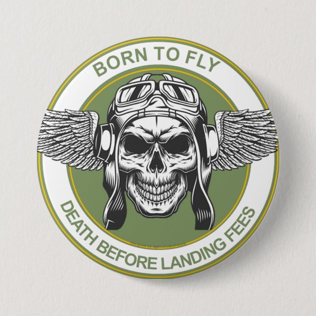 No Landing Fees Button (Front)