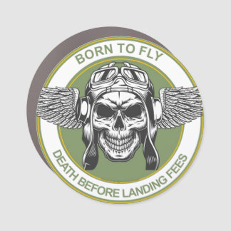 No Landing Fees Car Magnet