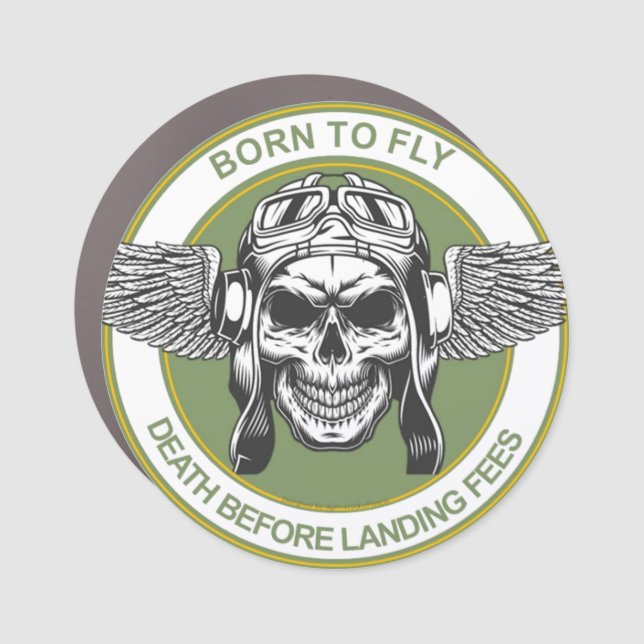 No Landing Fees Car Magnet (Front)