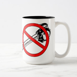 NO Leaf Blowers Mug