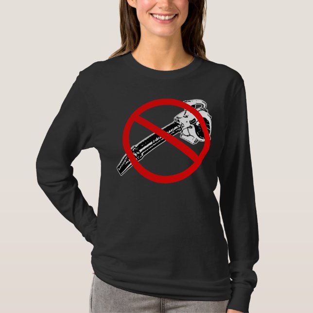 NO Leaf Blowers Sweatshirt T-Shirt (Front)