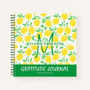 No Lemons Gratitude Blessing Thankfulness Journal