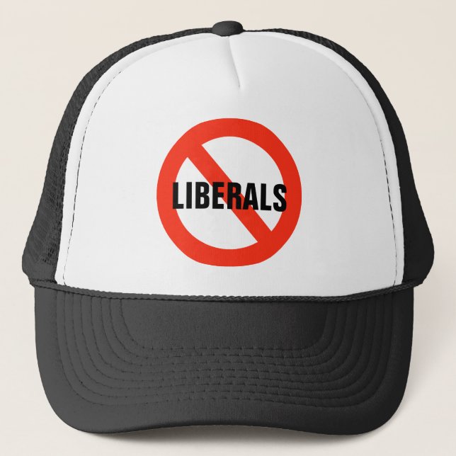 NO LIBERALS Hat (Front)