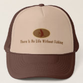 Trout Bum Fishing Trucker Hat