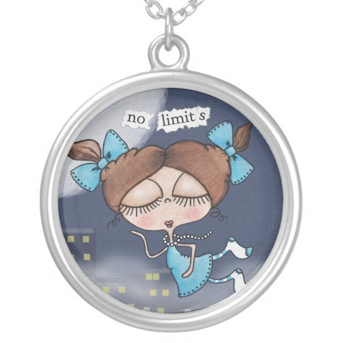 No Limits_City Girl Silver Plated Necklace