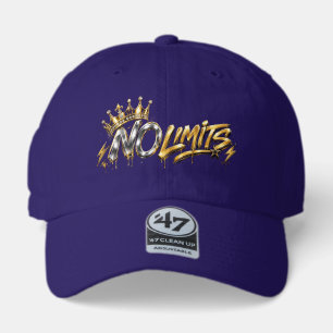 No Limits Gold Crown Luxury Design 47 Brand Hat