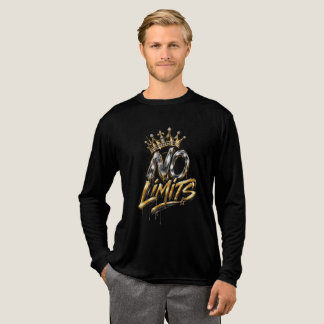 No Limits Gold Crown Luxury Design Tri-Blend Shirt