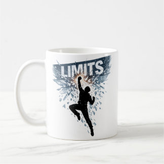 No Limits Motivation Design  Coffee Mug