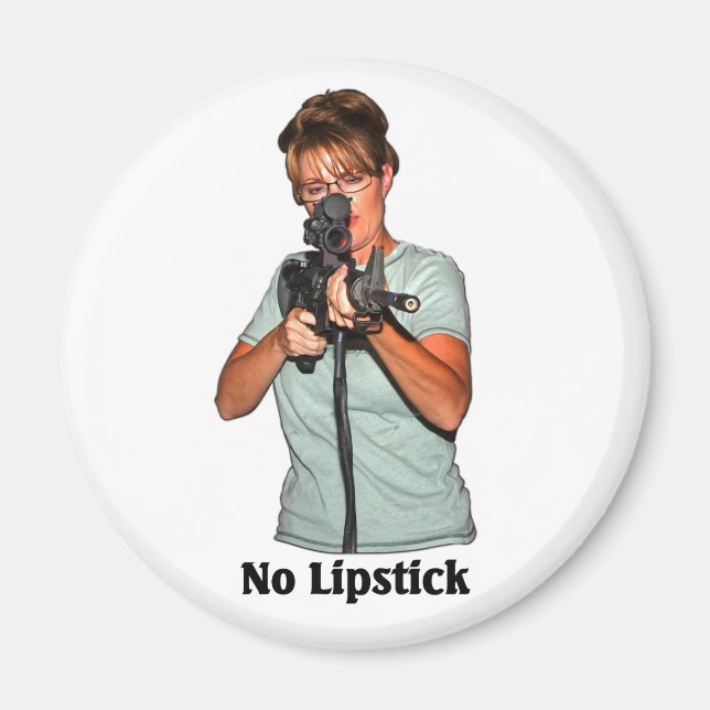 No Lipstick Magnet (Front)