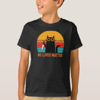 No Lives - Funny Halloween Cat Sticker
