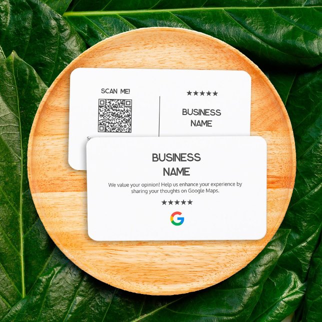 💬 No Logo Google Business Profile Card (Simple Google Review Cards)