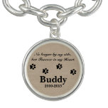 No Longer By My Side But Forever In My Heart Pet Bracelet at Zazzle