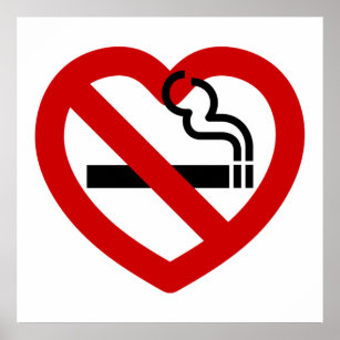 No Love For Smoking Sign